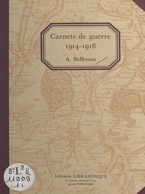 cover image of Carnets de guerre, 1914-1918